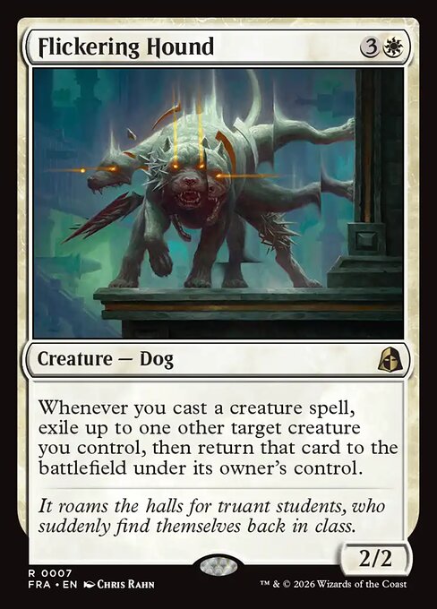 FRA-007 Flickering Hound | Rare (EN)