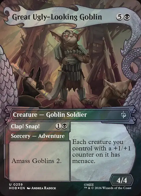 HOB-259 Great Ugly-Looking Goblin (Showcase) | Uncommon (EN)