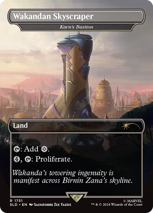 SLD-1751 Karn's Bastion (Wakandan Skyscraper) | Rare (EN)