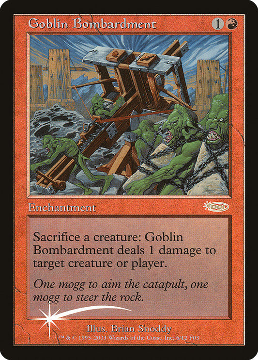 EN | Goblin Bombardment | Foil | F03-006 | Rare