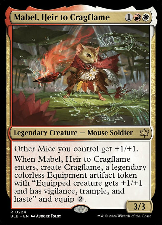 BLB-0224 | Mabel, Heir to Cragflame | EN  | - | Non-Foil