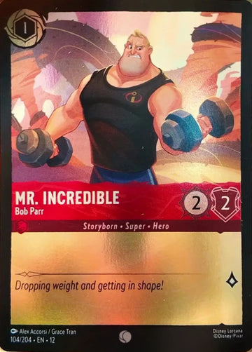 Set12-104 | Mr. Incredible – Bob Parr | Common | Non-Foil