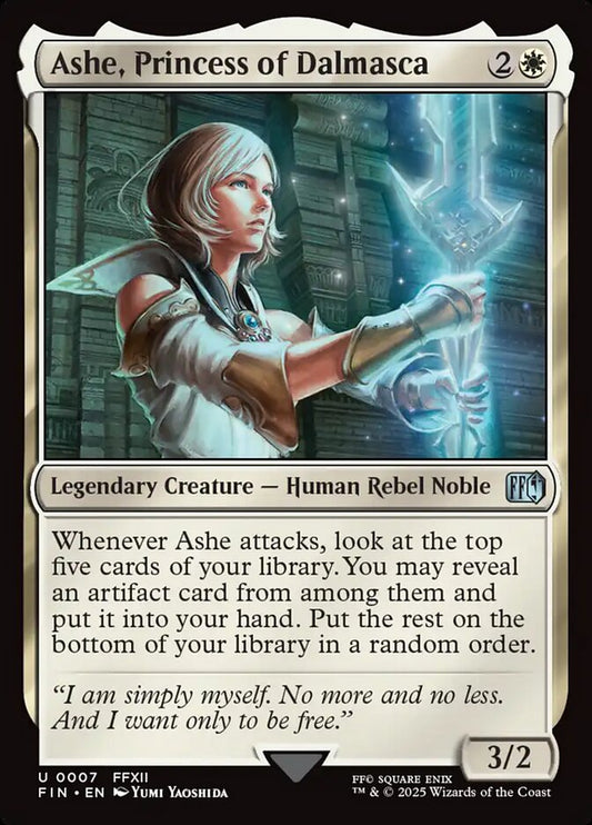 FIN-0007 | Ashe, Princess of Dalmasca | EN  | - | Foil