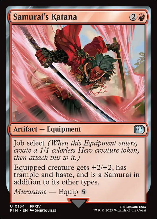 FIN-0154 | Samurai's Katana | EN  | - | Non-Foil