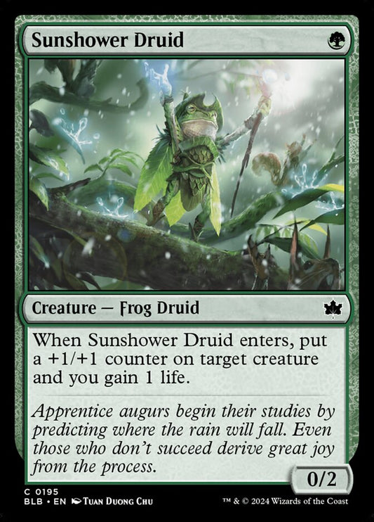 BLB-0195 | Sunshower Druid | EN  | - | Foil