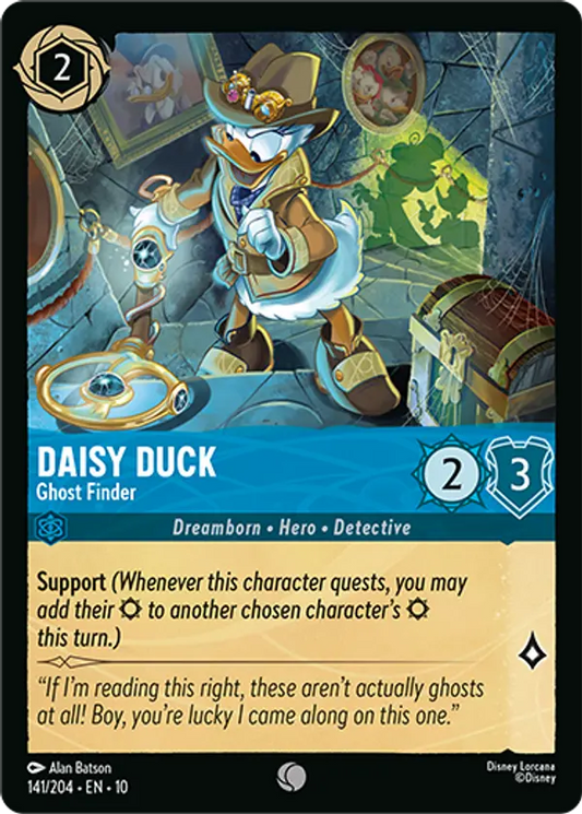 Set 10-141 | Daisy Duck - Ghost Finder | Common