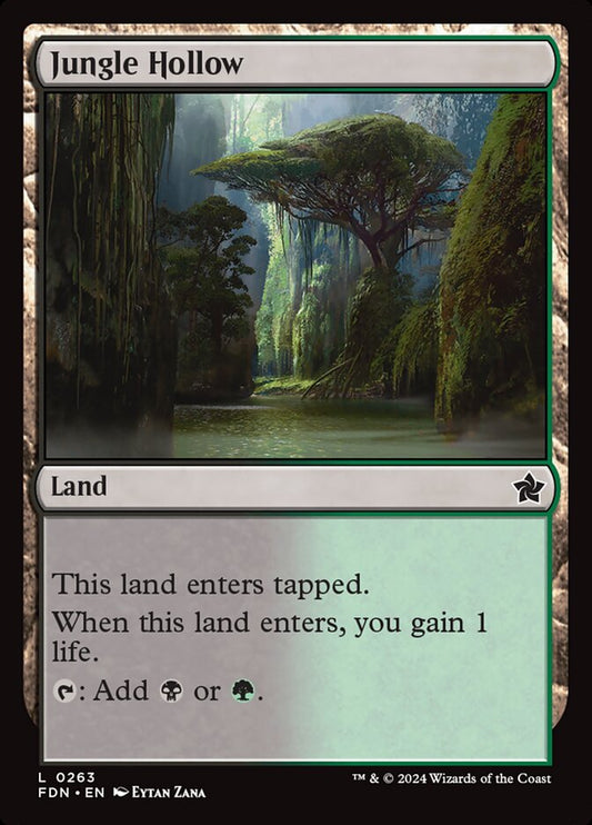 FDN-0263 | Jungle Hollow | EN  | - | Non-Foil