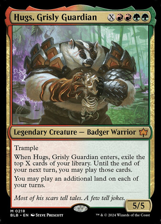 BLB-0218 | Hugs, Grisly Guardian | EN  | - | Non-Foil