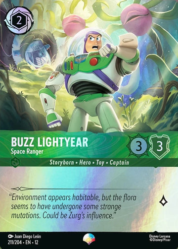 Set12-211 | Buzz Lightyear – Space Ranger | Common | Foil