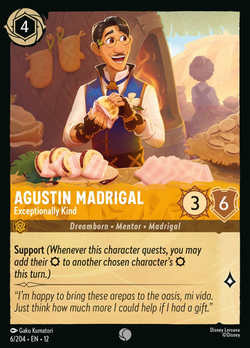 Set12-006 | Agustin Madrigal – Exceptionally Kind | Common | Non-Foil