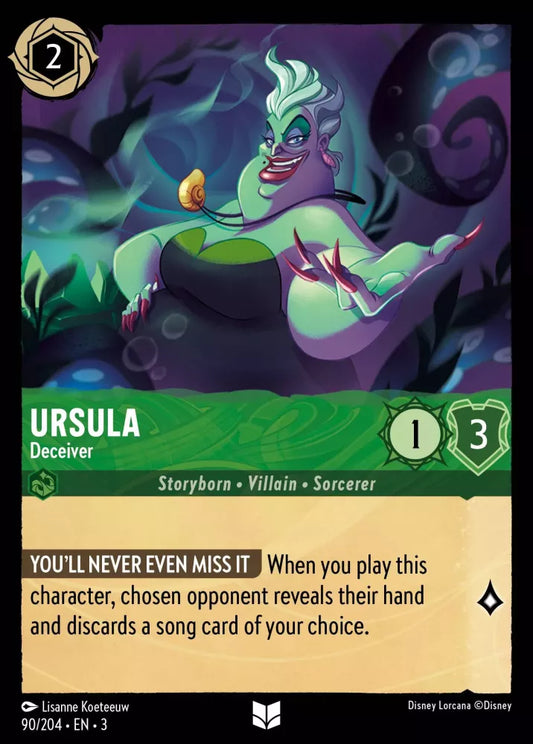 Set 3-090 | Ursula - Deceiver | Uncommon