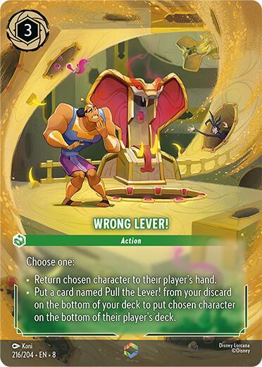 Set 8-216 | Wrong Lever! | Enchanted