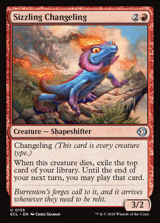 ECL-0155 | Sizzling Changeling | EN  | - | Non-Foil