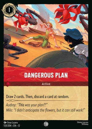 Set12-133 | Dangerous Plan | Common | Non-Foil