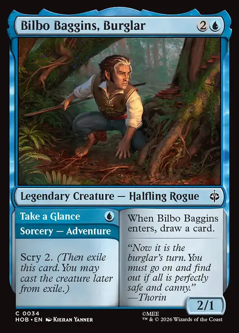 HOB-034 Bilbo Baggins, Burglar | Common (EN)
