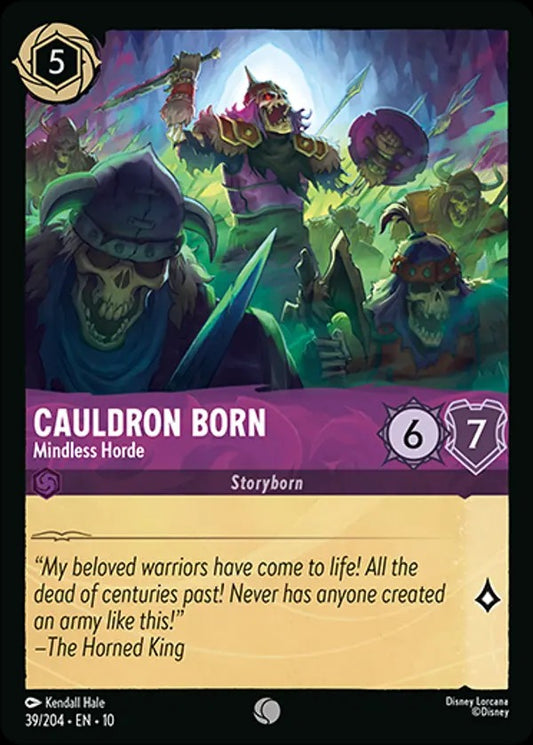 Set 10-039 | Cauldron Born - Mindless Horde | Common