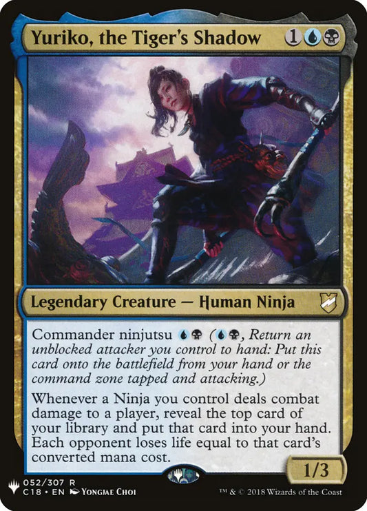 C18-52 Yuriko, the Tiger's Shadow (The List) | Rare (EN)