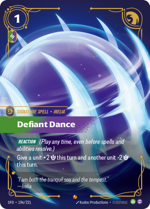 SFD-196/221 | Defiant Dance | Epic