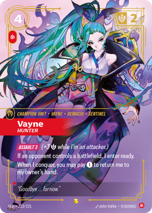 SFD-223*/221 | Vayne, Hunter | Showcase