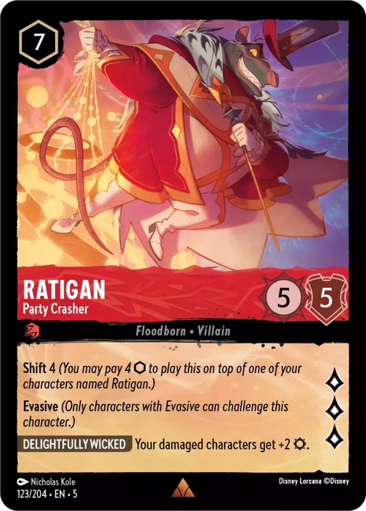 Set 5-123 | Ratigan - Party Crasher | Rare
