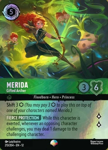 Set12-213 | Merida – Gifted Archer | Rare | Foil