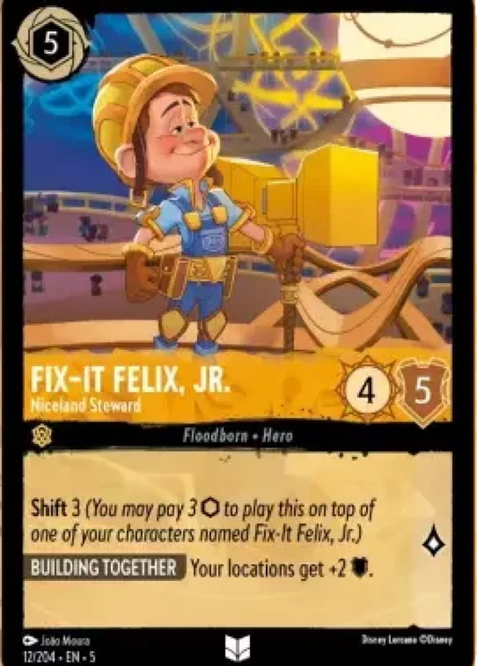 Set 5-012 | Fix-It Felix, Jr. - Niceland Steward | Uncommon