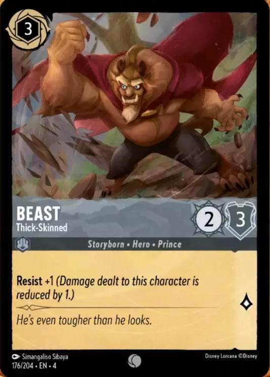 Set 4-176 | Beast - Thick-Skinned | Common