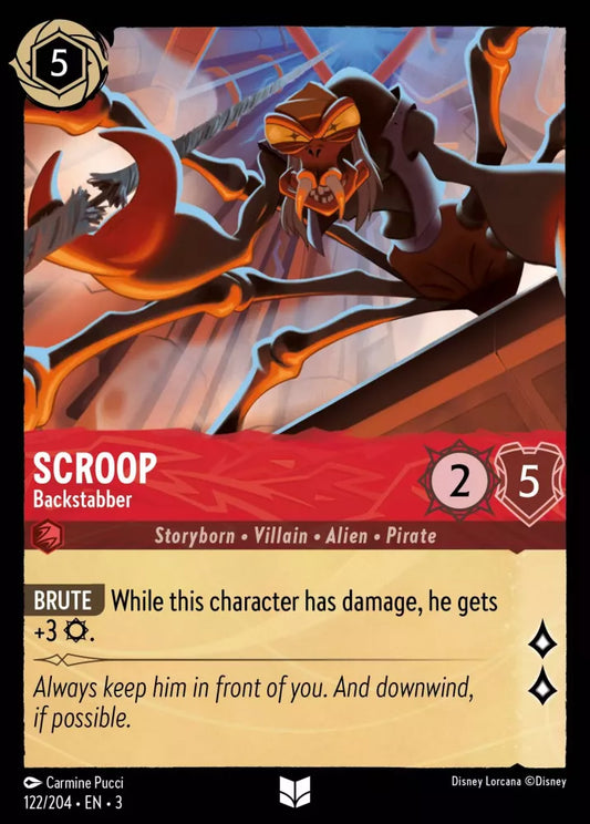 Set 3-122 | Scroop - Backstabber | Uncommon