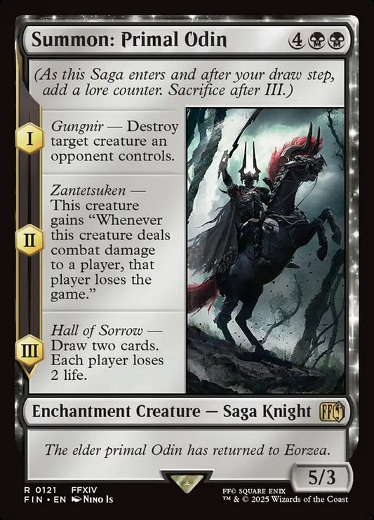FIN-0121 | Summon: Primal Odin | EN  | - | Non-Foil