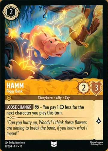 Set12-011 | Hamm – Piggy Bank | Uncommon | Non-Foil