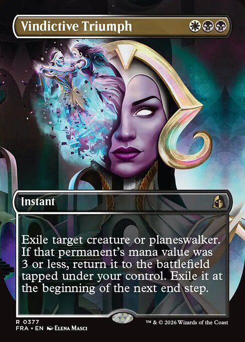 FRA-377 Vindictive Triumph (Borderless) | Rare (EN)