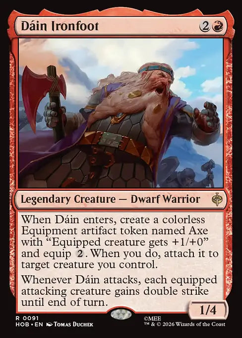 HOB-091 Dain Ironfoot | Rare (EN)