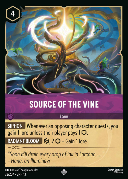 Set 13-72 Source of the Vine | Super Rare