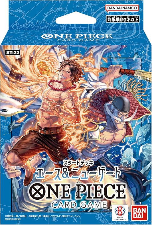 ONE PIECE [ST-22] 艾斯&白鬍子 | 起始牌組
