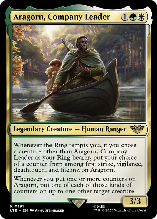LTR-191 Aragorn, Company Leader | Rare (EN)