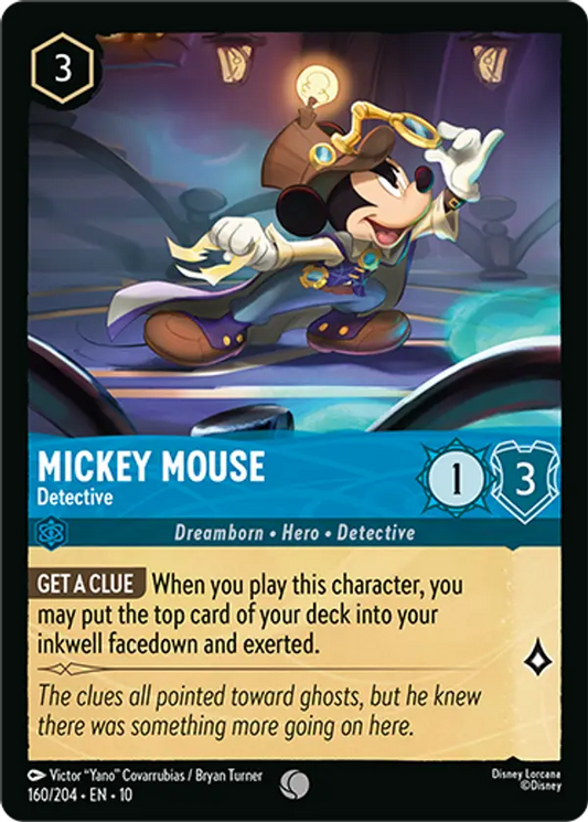 Set 10-160 | Mickey Mouse - Detective | Common
