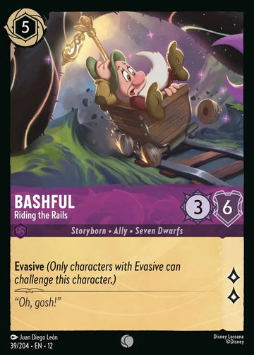 Set12-039 | Bashful – Riding the Rails | Common | Non-Foil