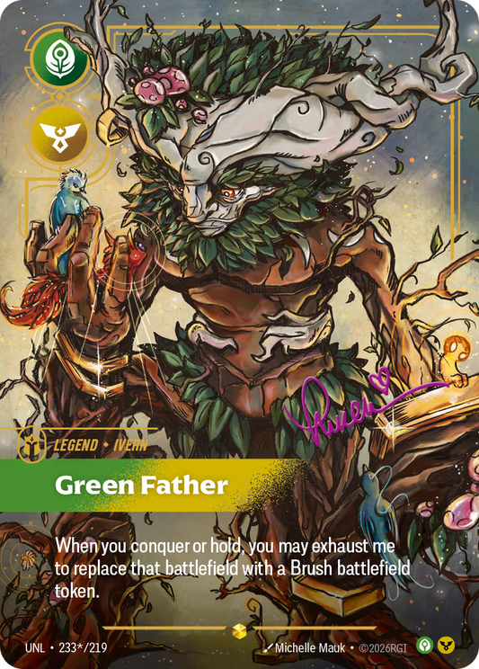 UNL-233*/219 Ivern - Green Father (Signature) | Showcase