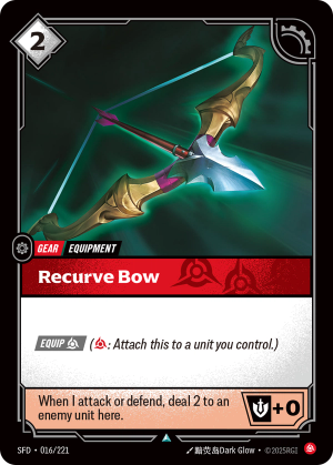SFD-016/221 | Recurve Bow | Uncommon