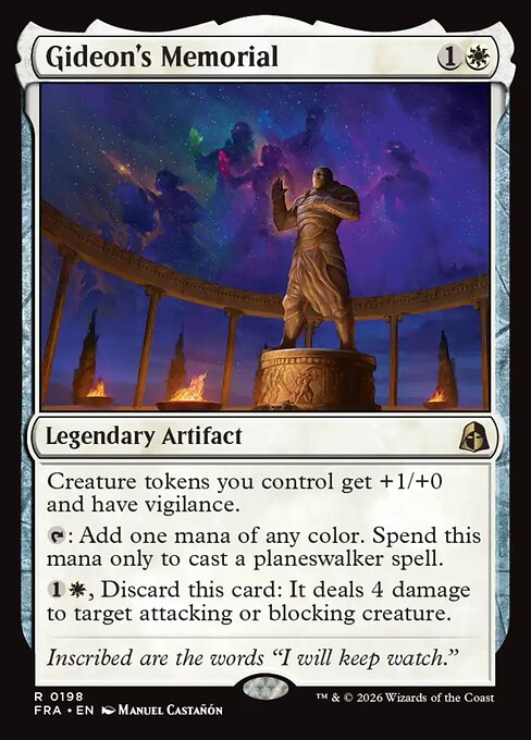 FRA-198 Gideon's Memorial | Rare (EN)