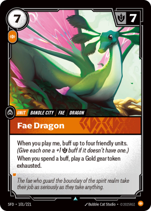 SFD-101/221 | Fae Dragon | Uncommon