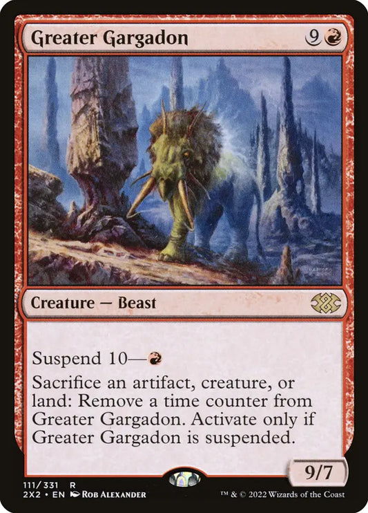 2X2-0111 | Greater Gargadon | EN  | - | Non-Foil