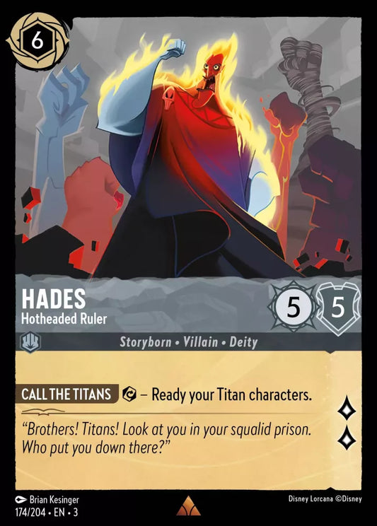 Set 3-174 | Hades - Hotheaded Ruler | Rare