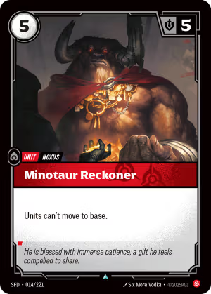 SFD-014/221 | Minotaur Reckoner | Uncommon