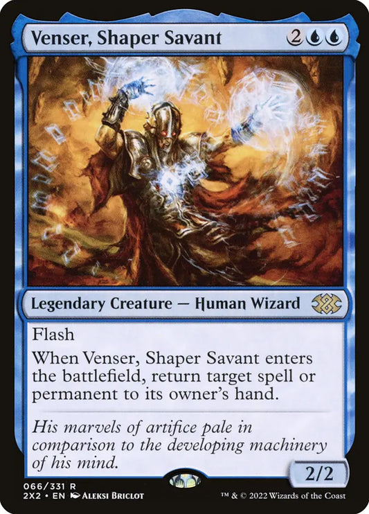2X2-0066 | Venser, Shaper Savant | EN  | - | Non-Foil