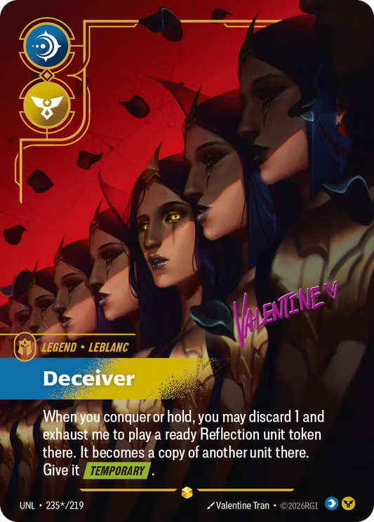 UNL-235*/219 LeBlanc - Deceiver (Signature)| Showcase