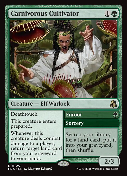 FRA-0100 Carnivorous Cultivator // Enroot | Rare (EN)