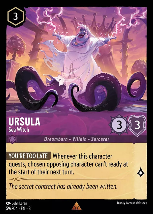 Set 3-059 | Ursula - Sea Witch | Rare
