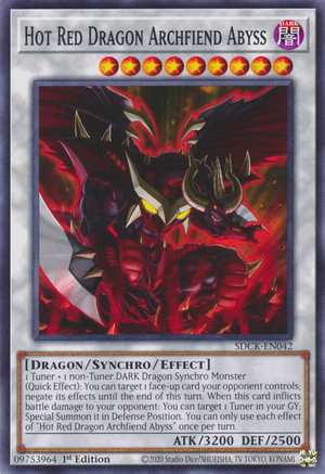 CR11-AE021 | Hot Red Dragon Archfiend Abyss(琰魔龍 紅惡魔淵) | PSER