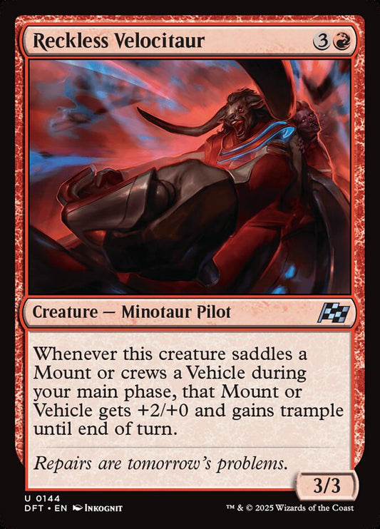 DFT-144 Reckless Velocitaur | Uncommon (EN)